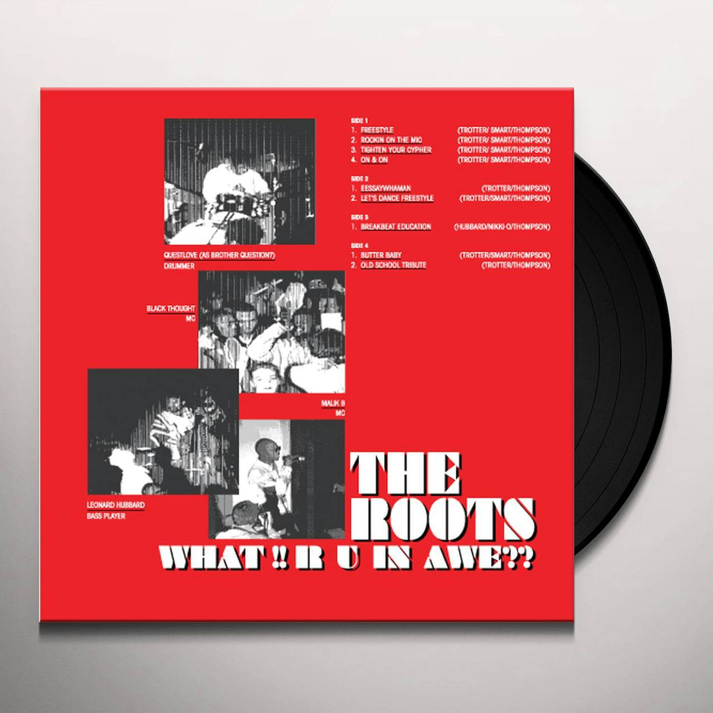 The Roots WHAT!! R U IN AWE?? Vinyl Record - Limited Edition