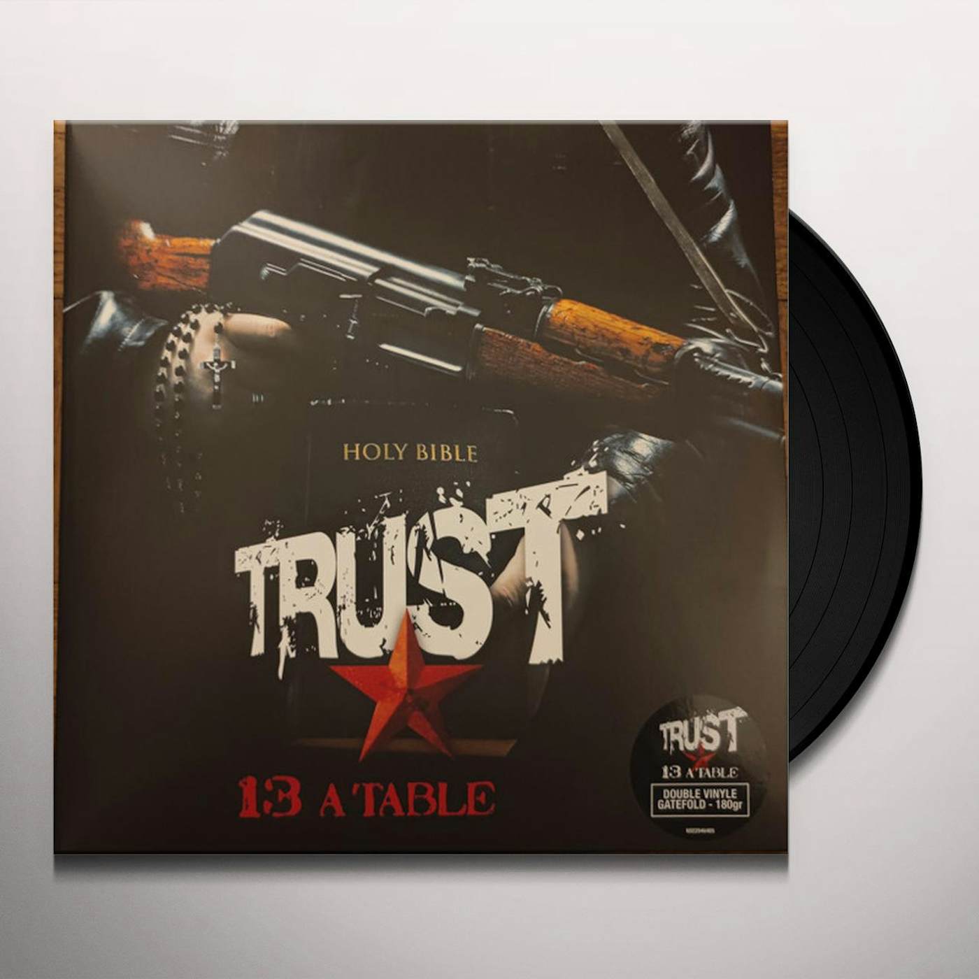 TRUST 13 A TABLE Vinyl Record