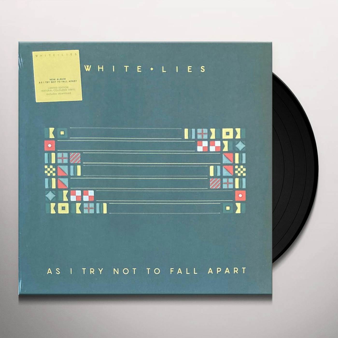 White Lies As I Try Not To Fall Apart Vinyl Record