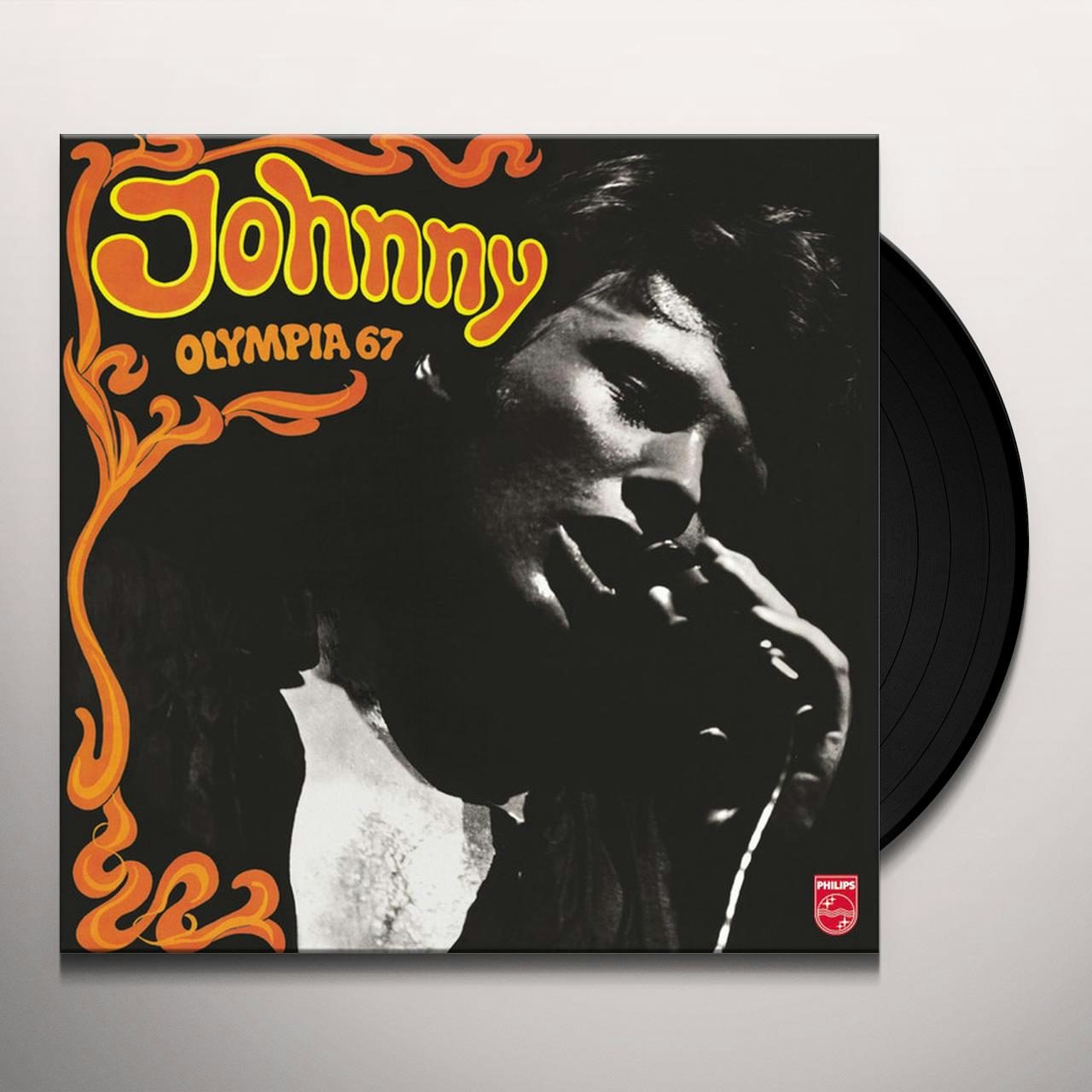 Johnny Hallyday Olympia 1967 Vinyl Record