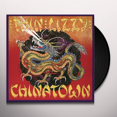 Thin Lizzy CHINATOWN Vinyl Record
