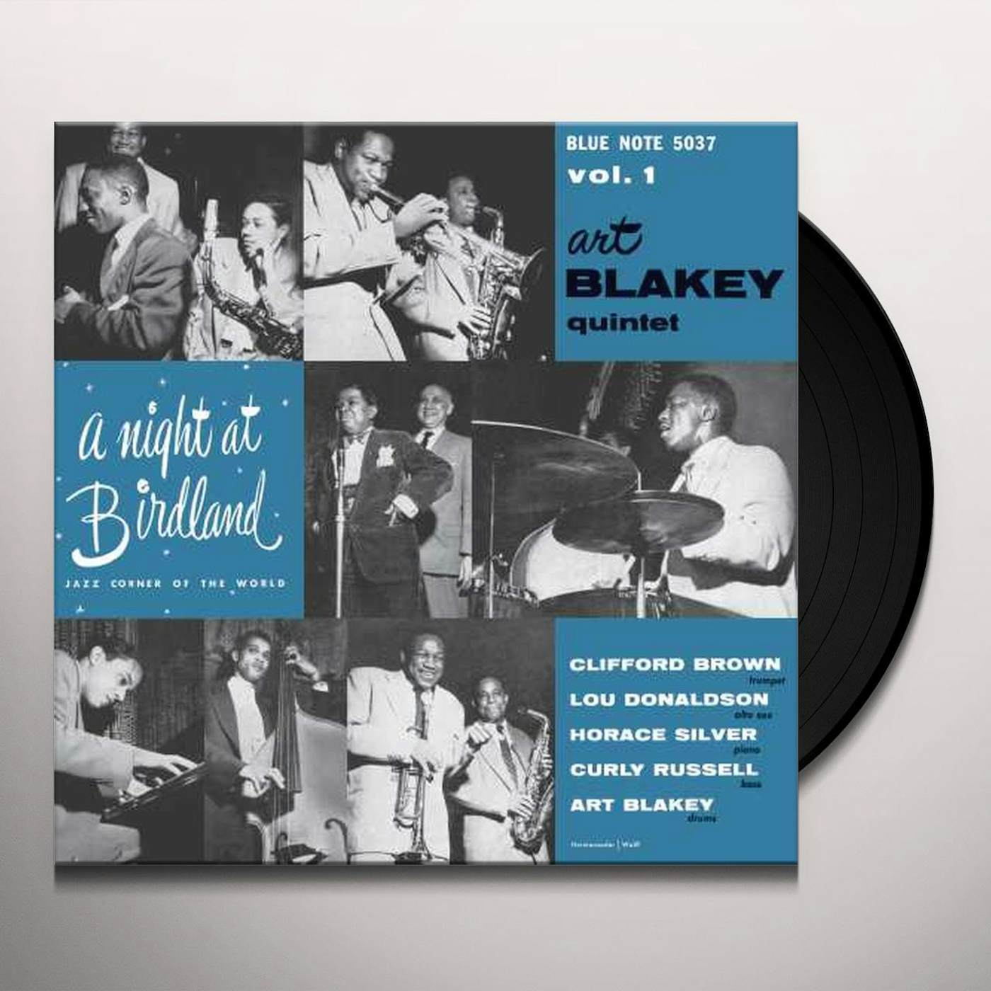 NIGHT AT BIRDLAND WITH ART BLAKEY QUINTET VOL 1 Vinyl Record