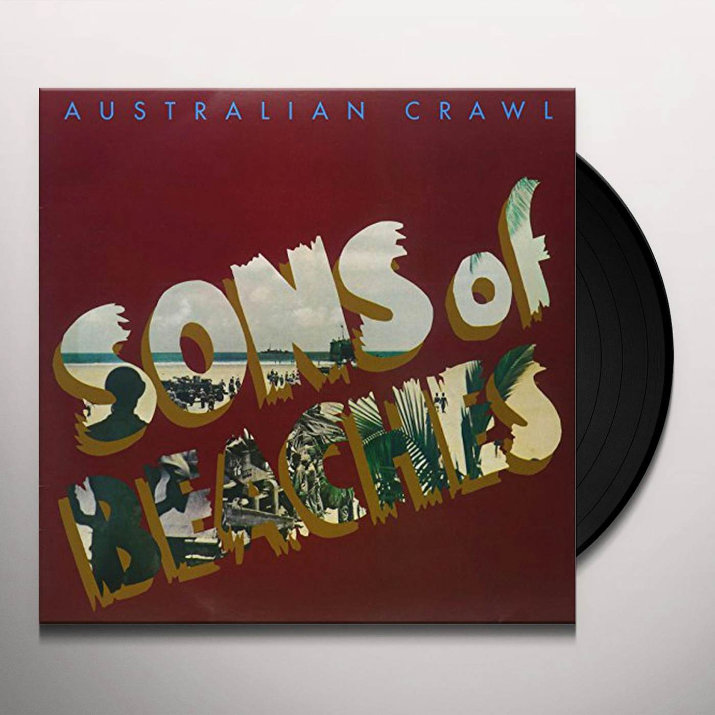 Australian Crawl Sons Of Beaches Vinyl Record