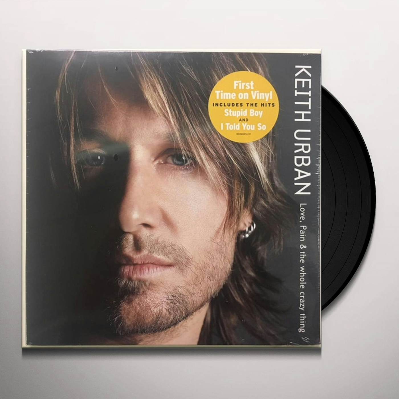 Keith Urban LOVE PAIN & THE WHOLE CRAZY THING Vinyl Record