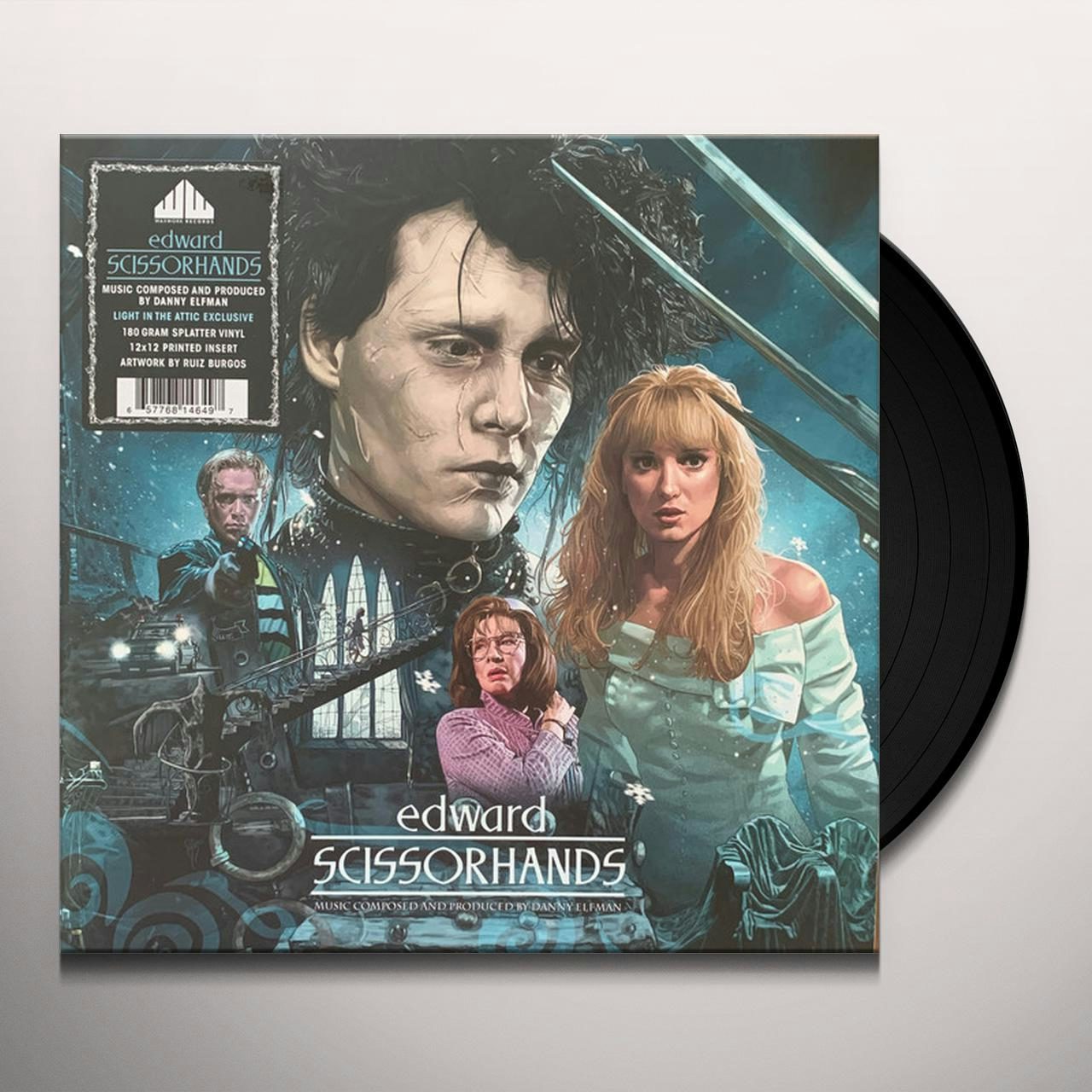 Danny Elfman Edward Scissorhands Vinyl Record