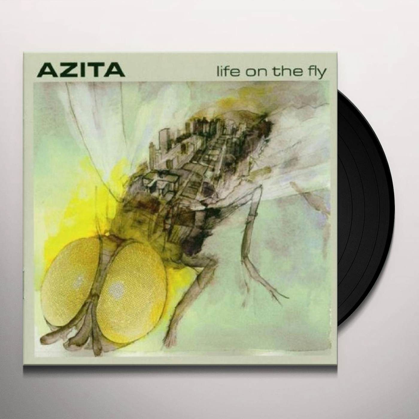 AZITA LIFE ON THE FLY Vinyl Record