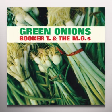 Booker T. & the M.G.'s GREEN ONIONS Vinyl Record - Colored Vinyl, Green Vinyl, Limited Edition, 180 Gram Pressing, Remastered, Spain Release