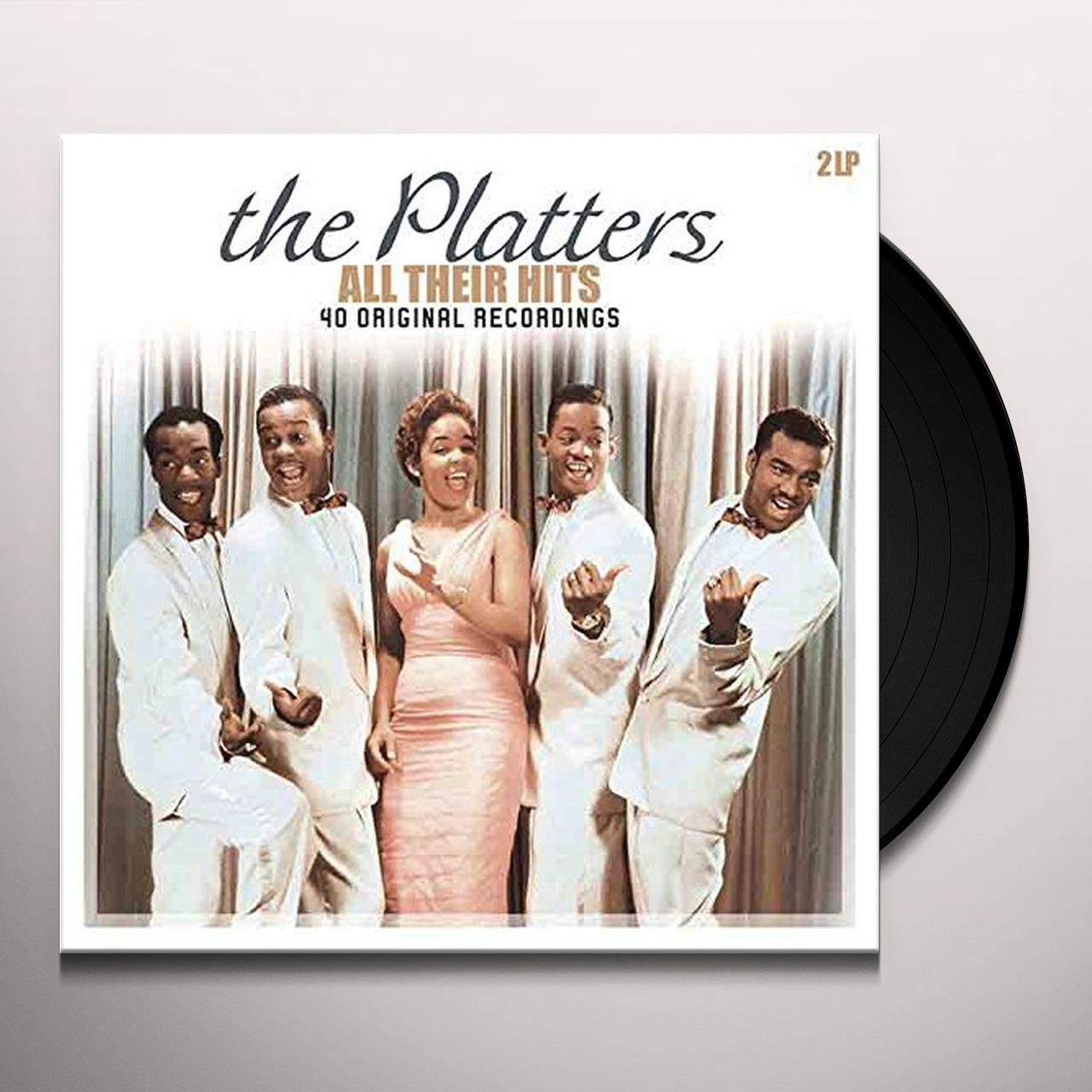 The Platters ALL THEIR HITS Vinyl Record