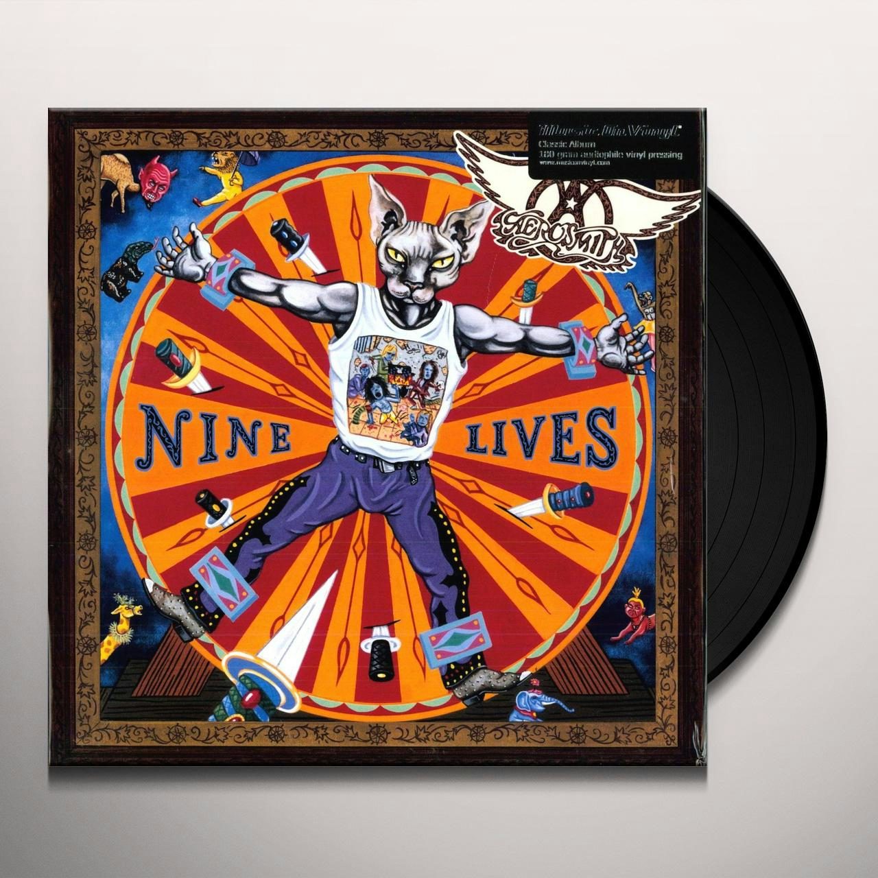 Aerosmith Nine Lives Vinyl Record