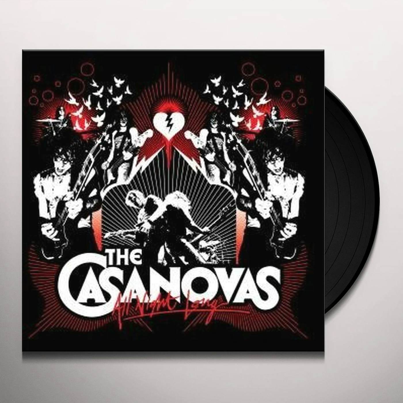 The Casanovas All Night Long Vinyl Record