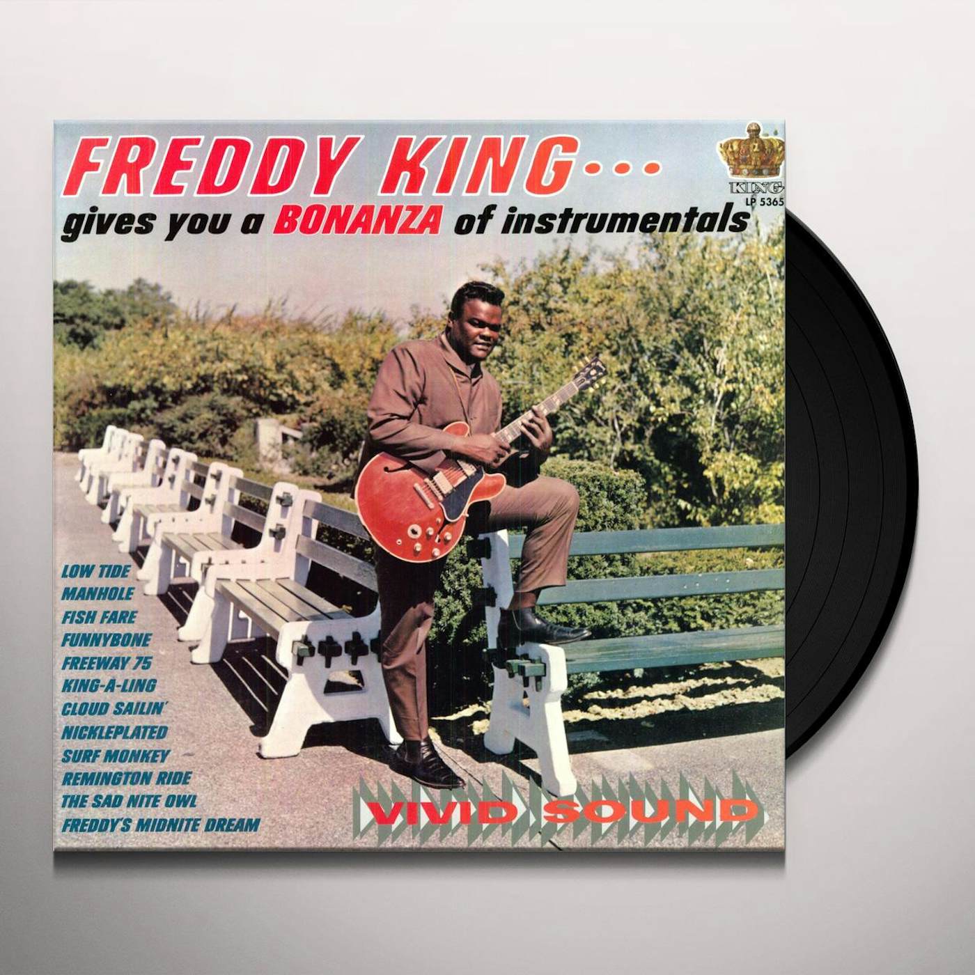 Freddie King BONANZA OF INSTRUMENTALS Vinyl Record