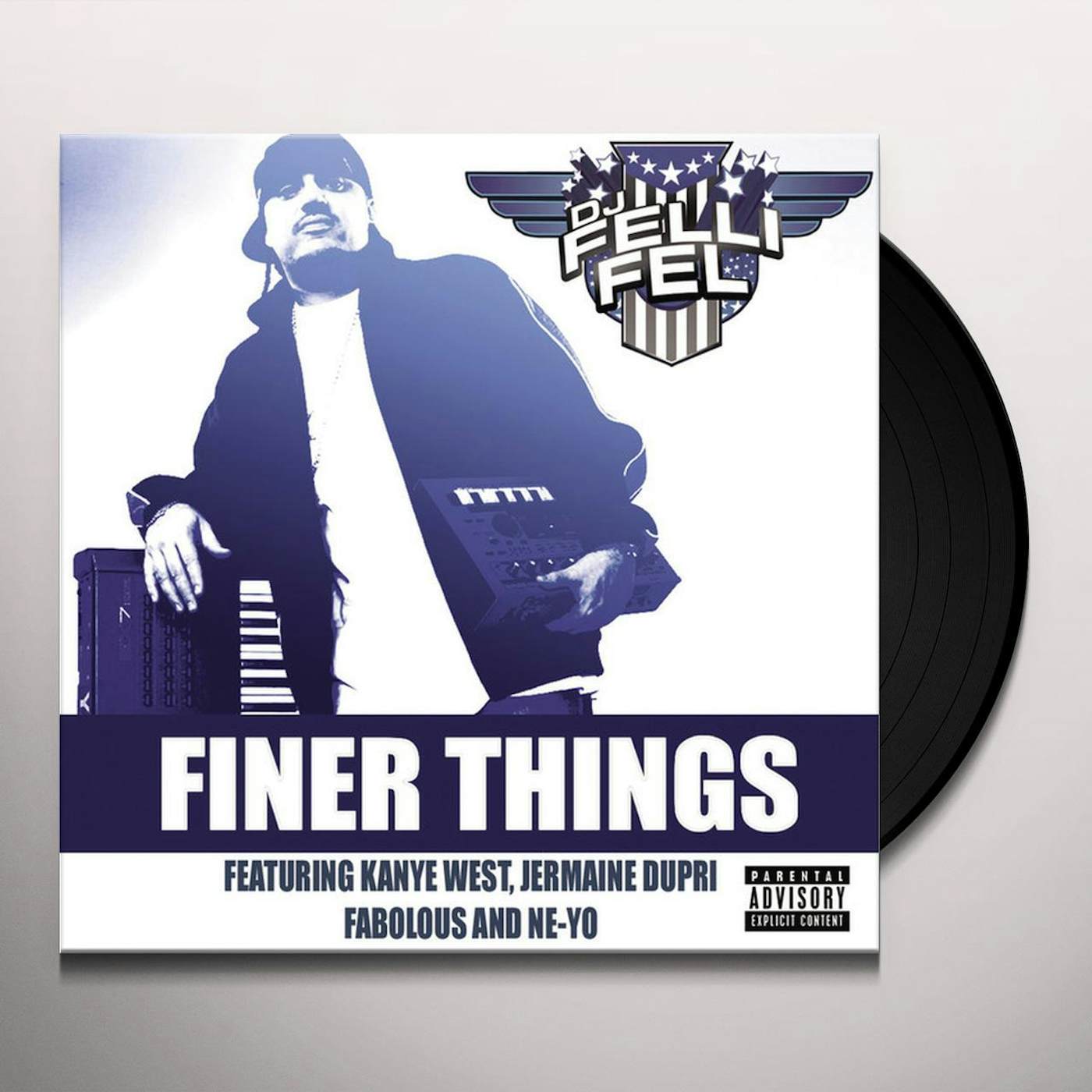 DJ Felli Fel FINER THINGS (X3) Vinyl Record