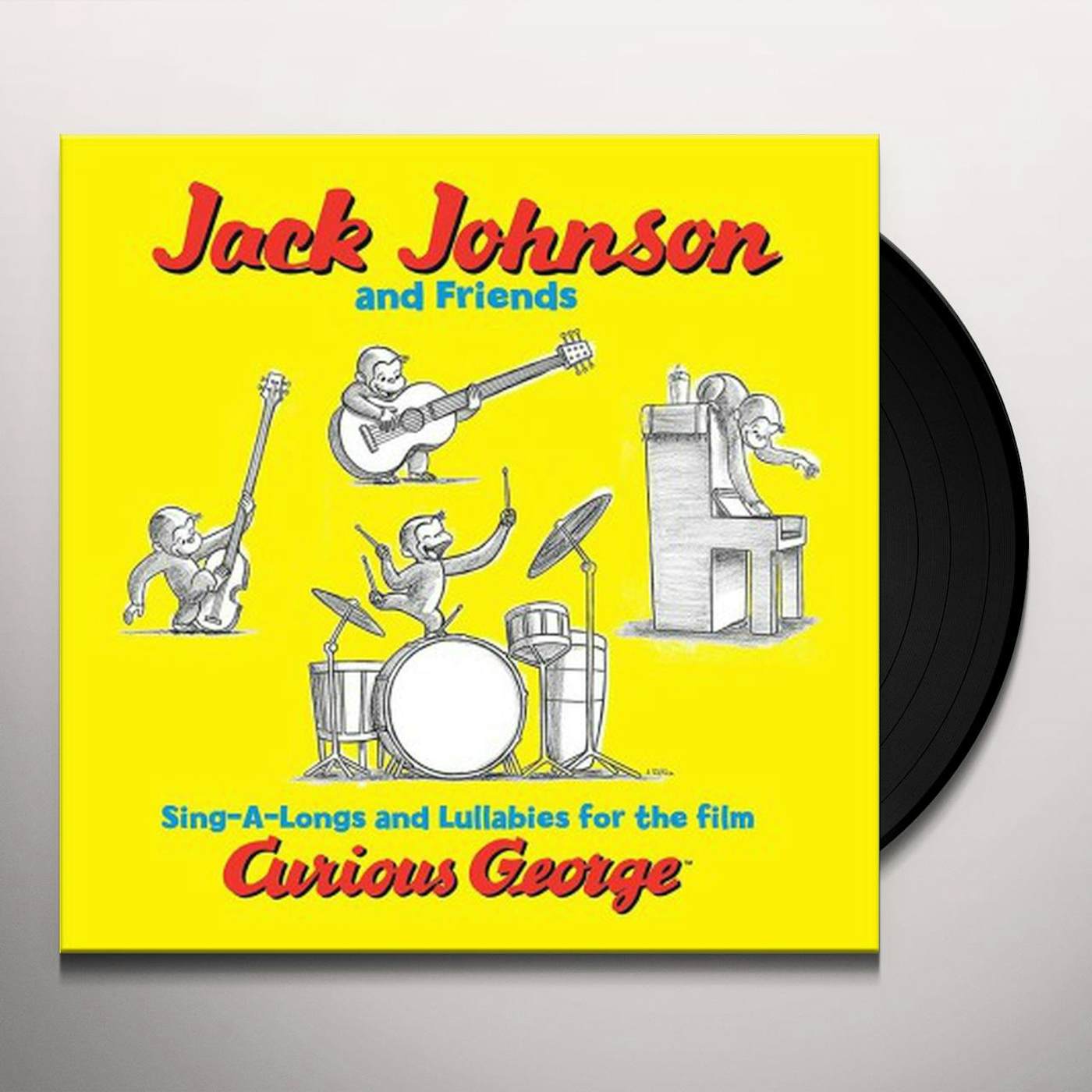 Jack Johnson Sing-a-longs & Lullabies For Film Curious George Vinyl Record