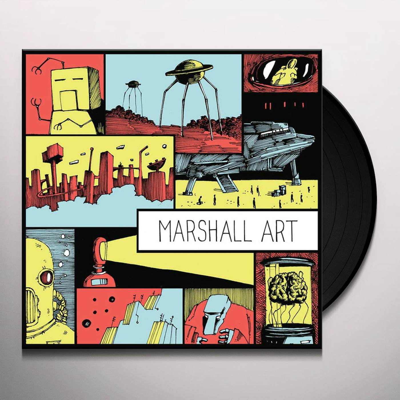 MARSHALL ART (RED & YELLOW VINYL) Vinyl Record