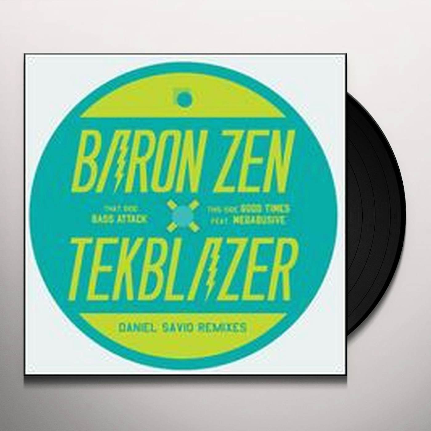 Baron Zen & Tekblazer BASS ATTACK/GOOD TIMES Vinyl Record