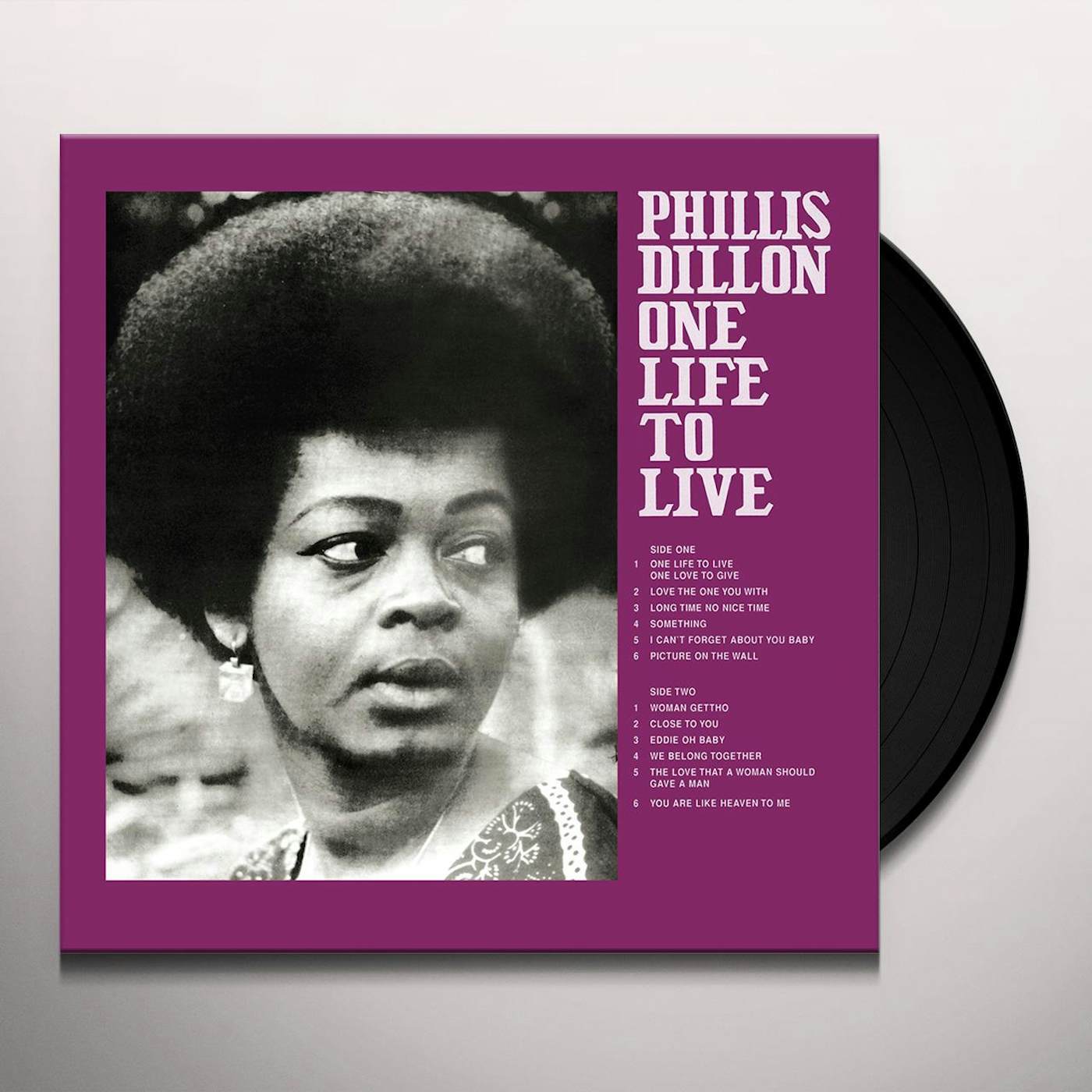 Phyllis Dillon ONE LIFE TO LIVE Vinyl Record