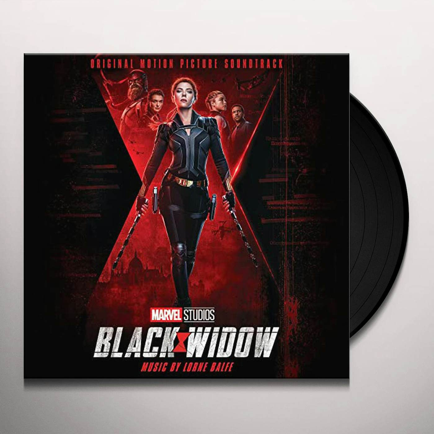 Lorne Balfe MARVEL'S BLACK WIDOW / Original Soundtrack Vinyl Record