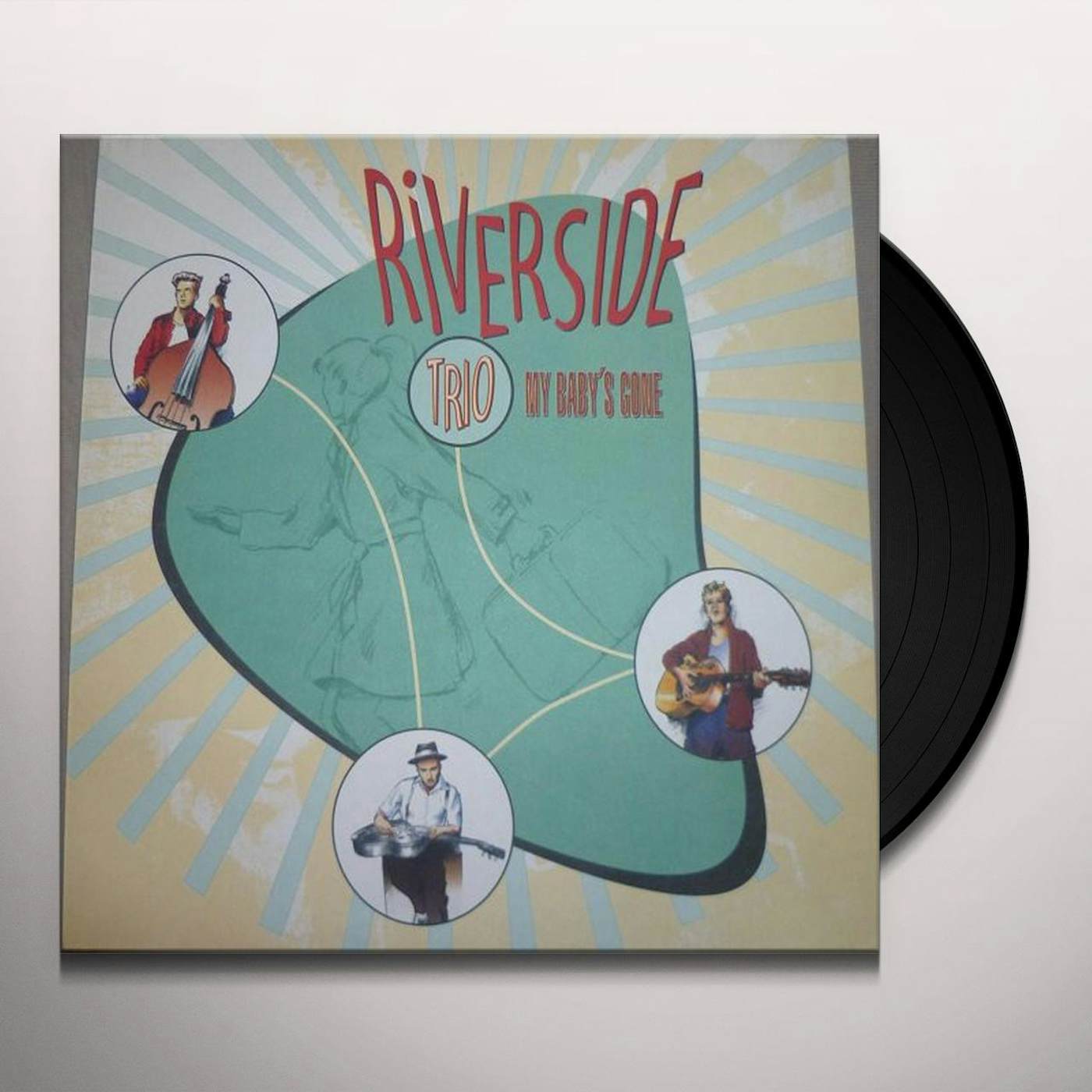 The Riverside Trio MY BABYS' GONE Vinyl Record