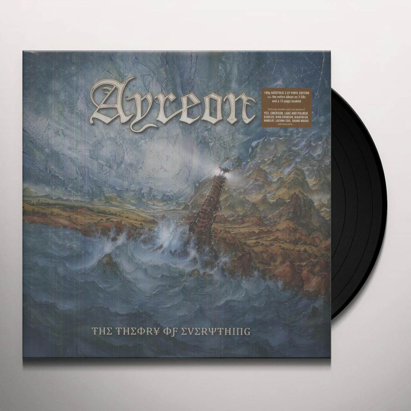 Ayreon THEORY OF EVERYTHING Vinyl Record - UK Release