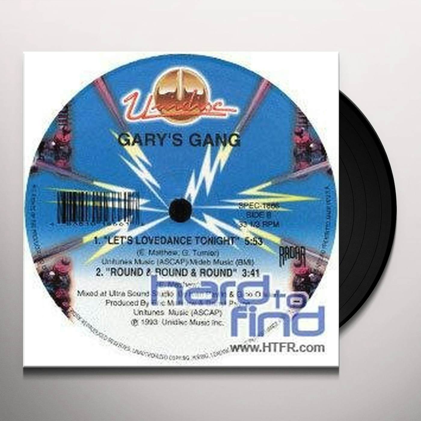 Gary's Gang KEEP ON DANCIN/LETS LOVEDANCE TONIGHT Vinyl Record