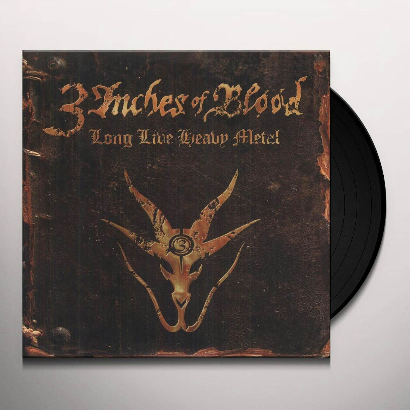 3 Inches Of Blood Long Live Heavy Metal Vinyl Record