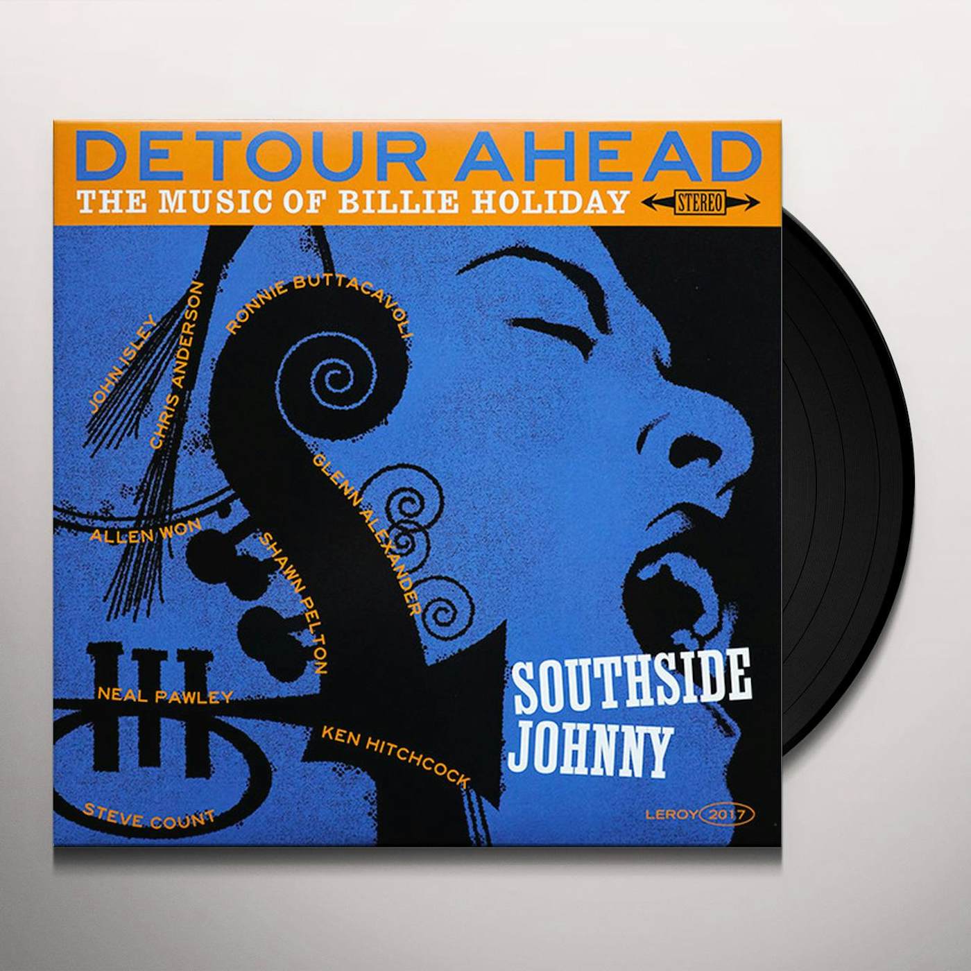 Southside Johnny And The Asbury Jukes DETOUR AHEAD: MUSIC OF BILLIE HOLIDAY Vinyl Record