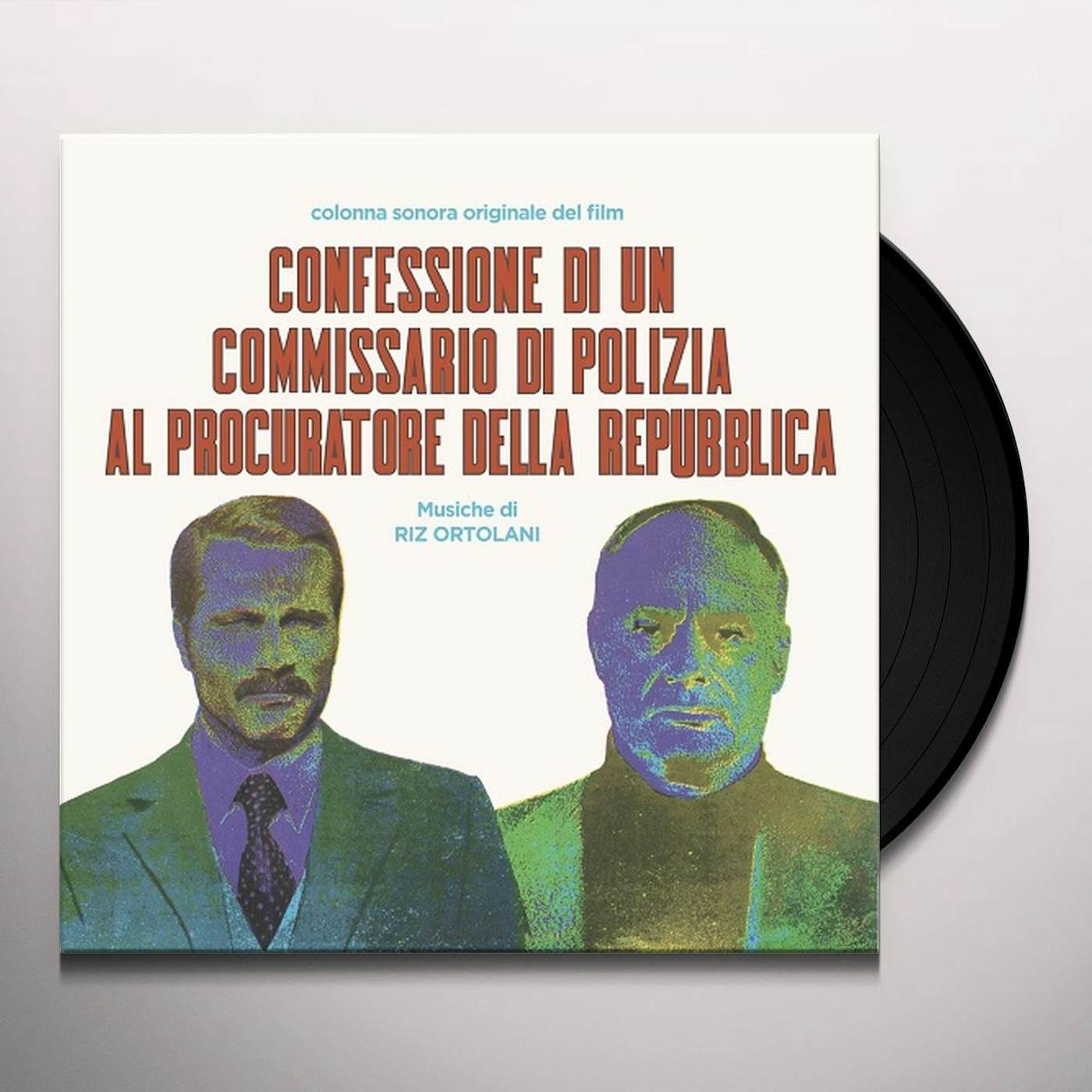 Riz Ortolani CONFESSIONE DI UN COMMISSARIO DI POLIZIA AL Vinyl Record