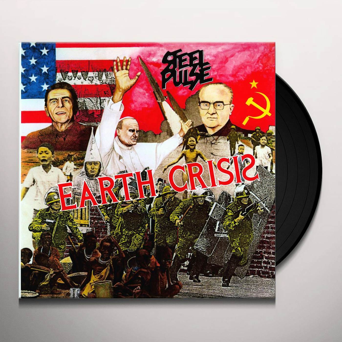 Steel Pulse Earth Crisis Vinyl Record