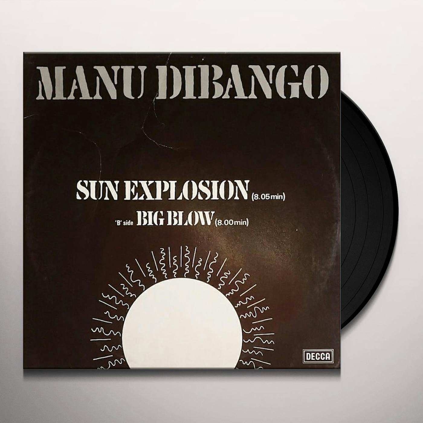 Manu Dibango SUN EXPLOSION Vinyl Record