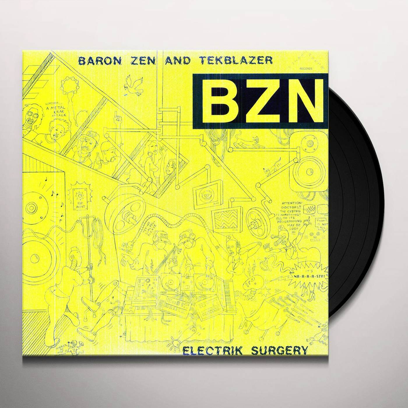 Baron Zen & Tekblazer Electrik Surgery Vinyl Record