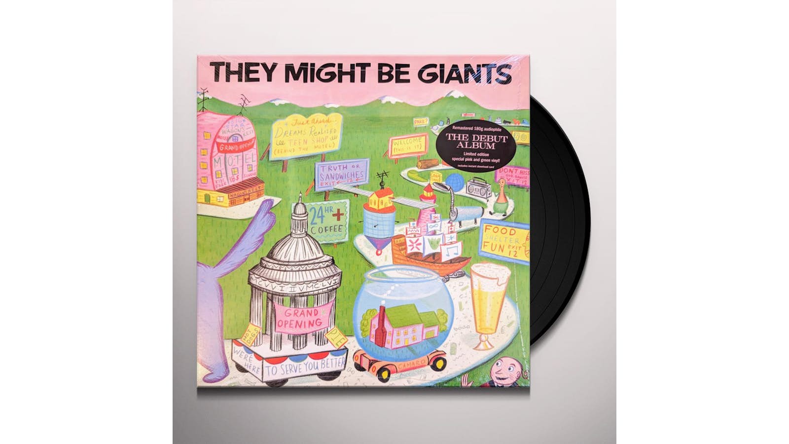They Might Be Giants (PINK & GREEN VINYL) Vinyl Record