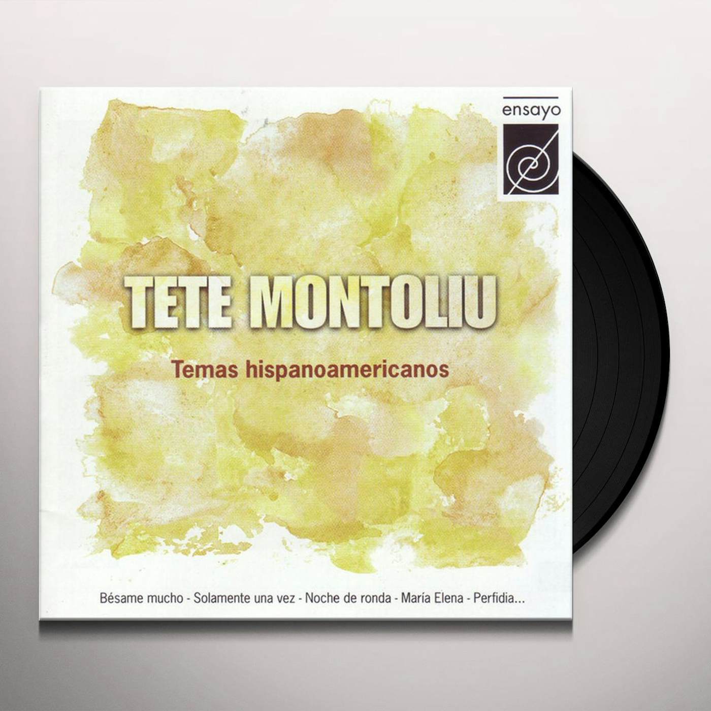 Tete Montoliu TEMAS HISPANO-AMERICANOS Vinyl Record