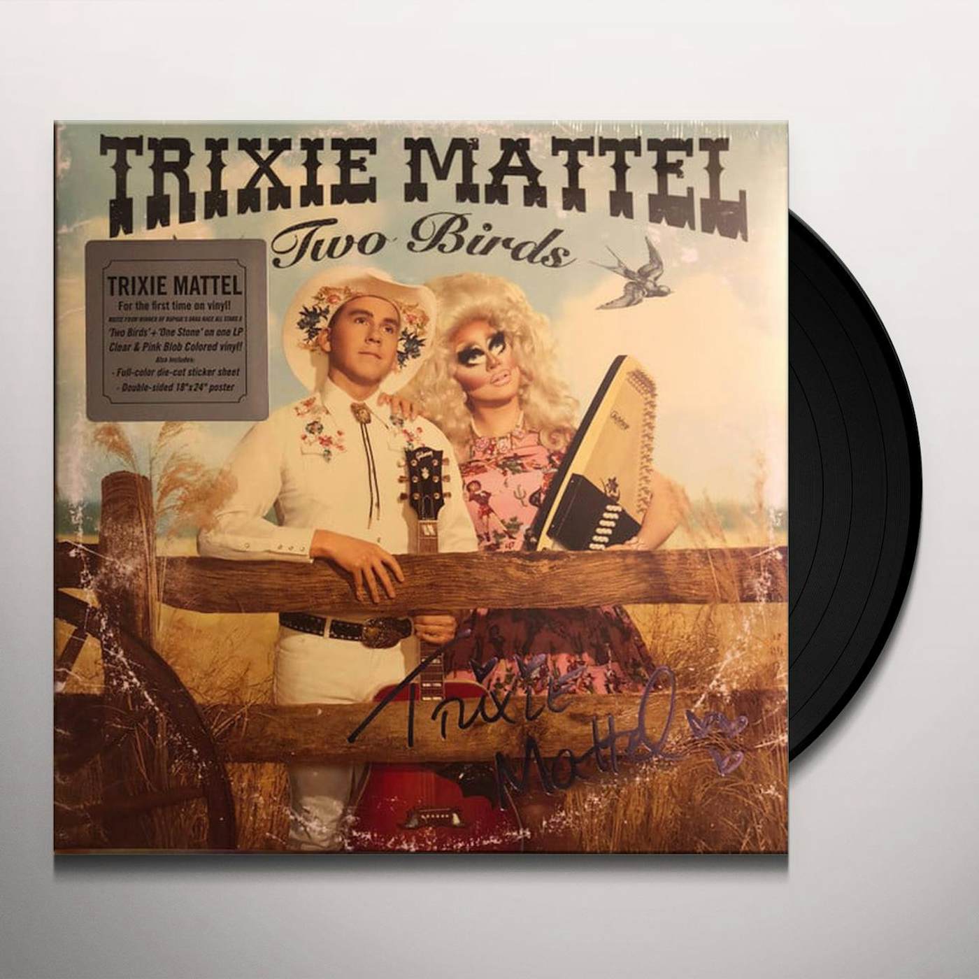 Trixie Mattel TWO BIRDS ONE STONE Vinyl Record