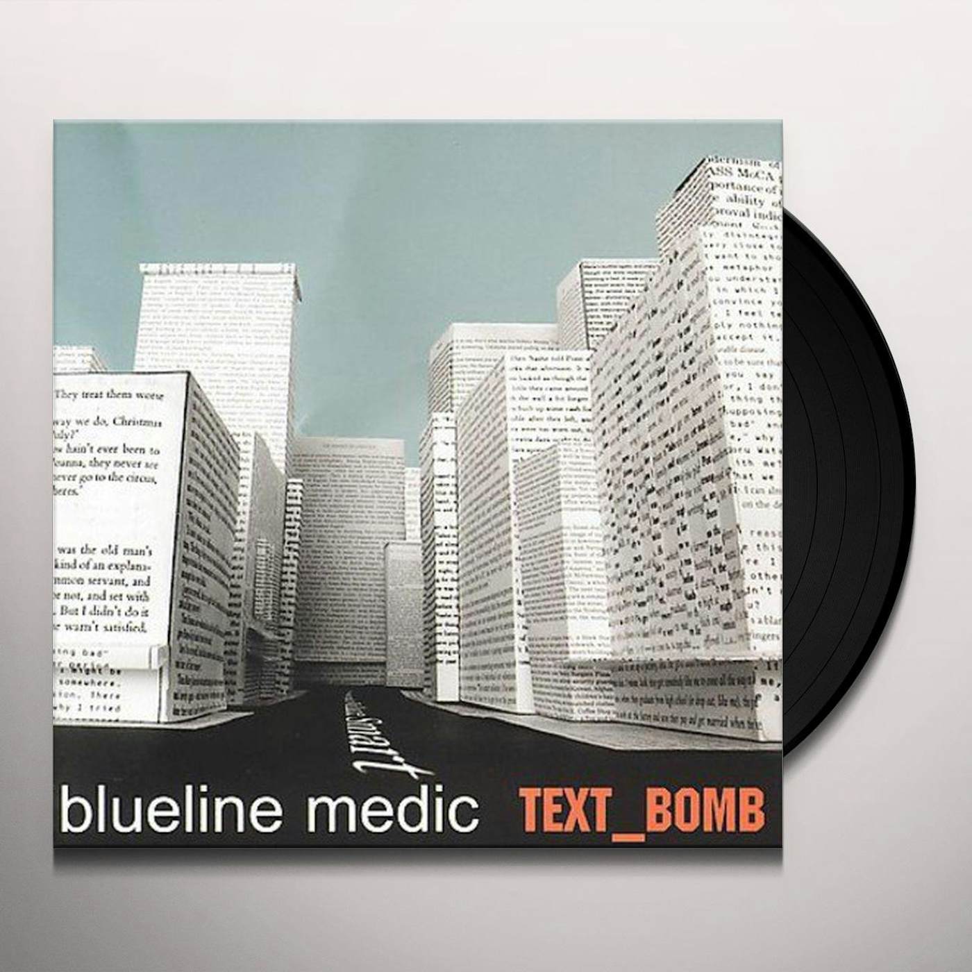 Blueline Medic Text Bomb Vinyl Record