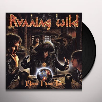 Running Wild BLACK HAND INN Vinyl Record