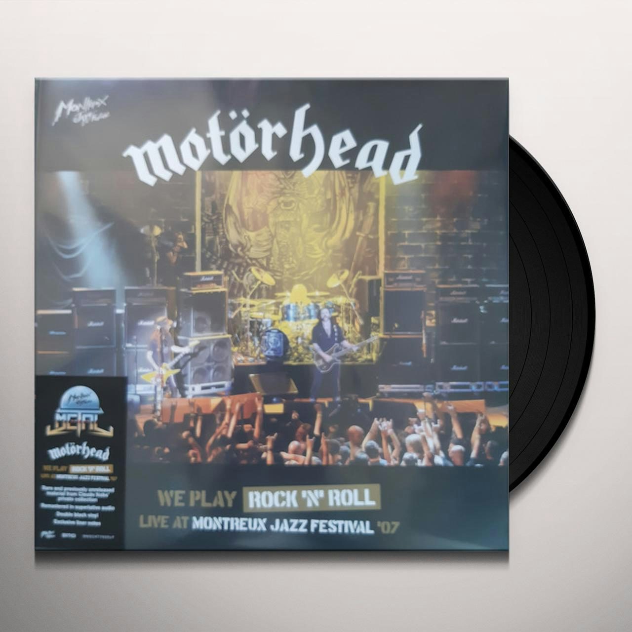 Motörhead LIVE AT MONTREUX JAZZ FESTIVAL '07 (2LP) Vinyl Record