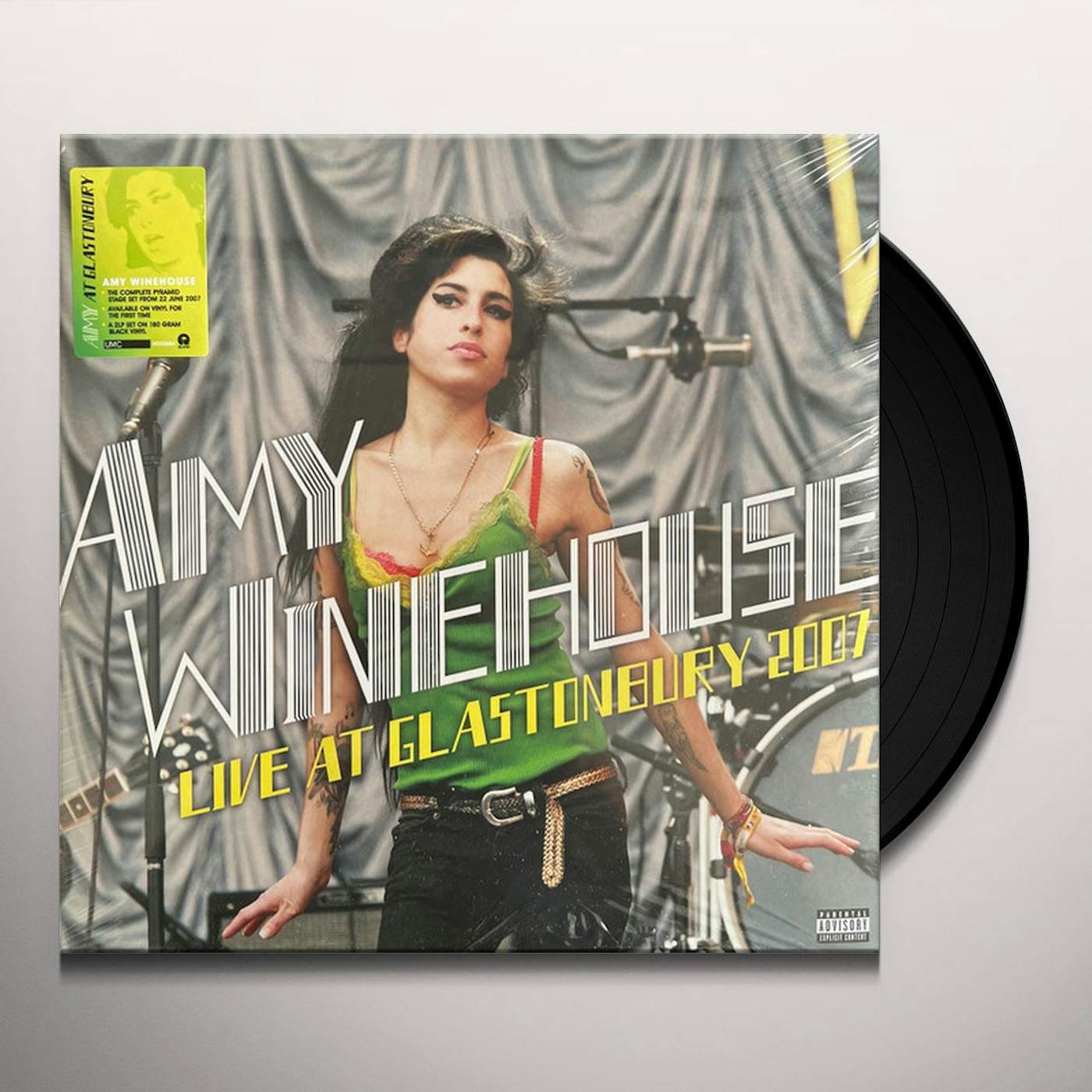 Amy Winehouse LIVE AT GLASTONBURY 2007 (2LP) Vinyl Record