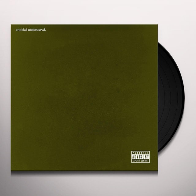 Kendrick Lamar UNTITLED UNMASTERED Vinyl Record