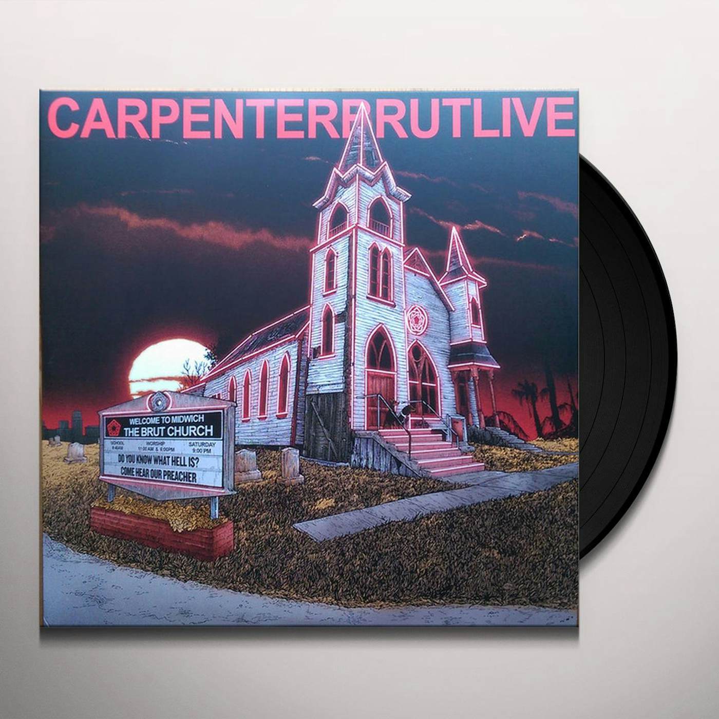 Carpenter Brut CARPENTERBRUTLIVE (2 LP) Vinyl Record