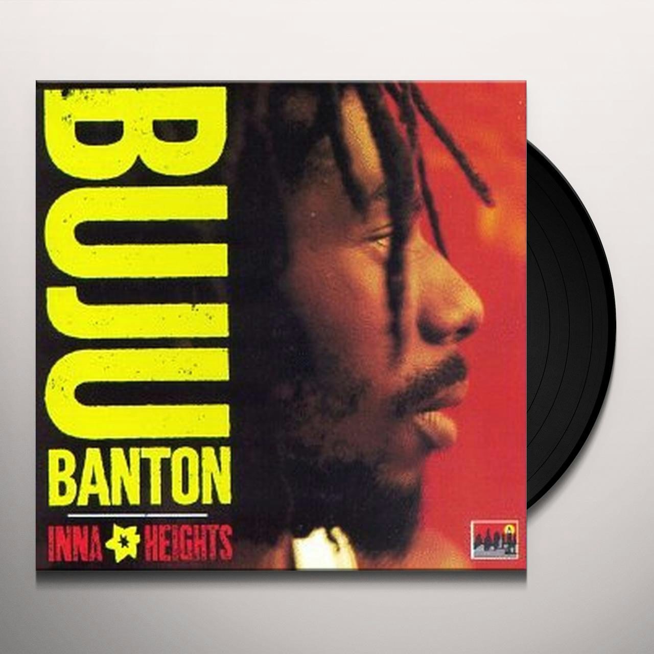 Buju Banton Inna Heights Vinyl Record