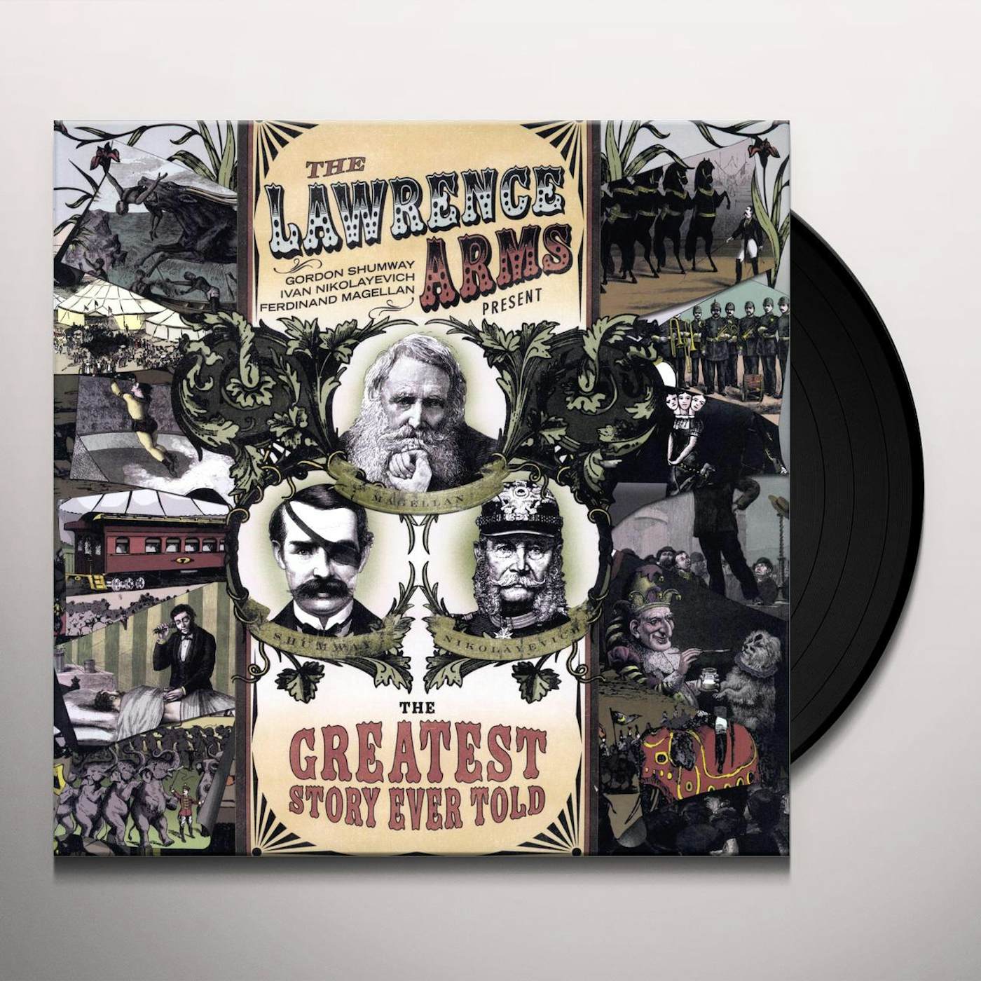The Lawrence Arms GREATEST STORY EVER TOLD Vinyl Record