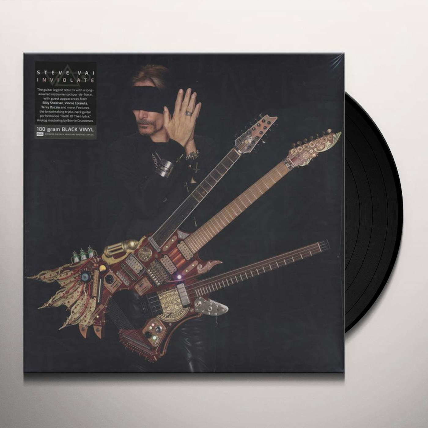Steve Vai Inviolate Vinyl Record