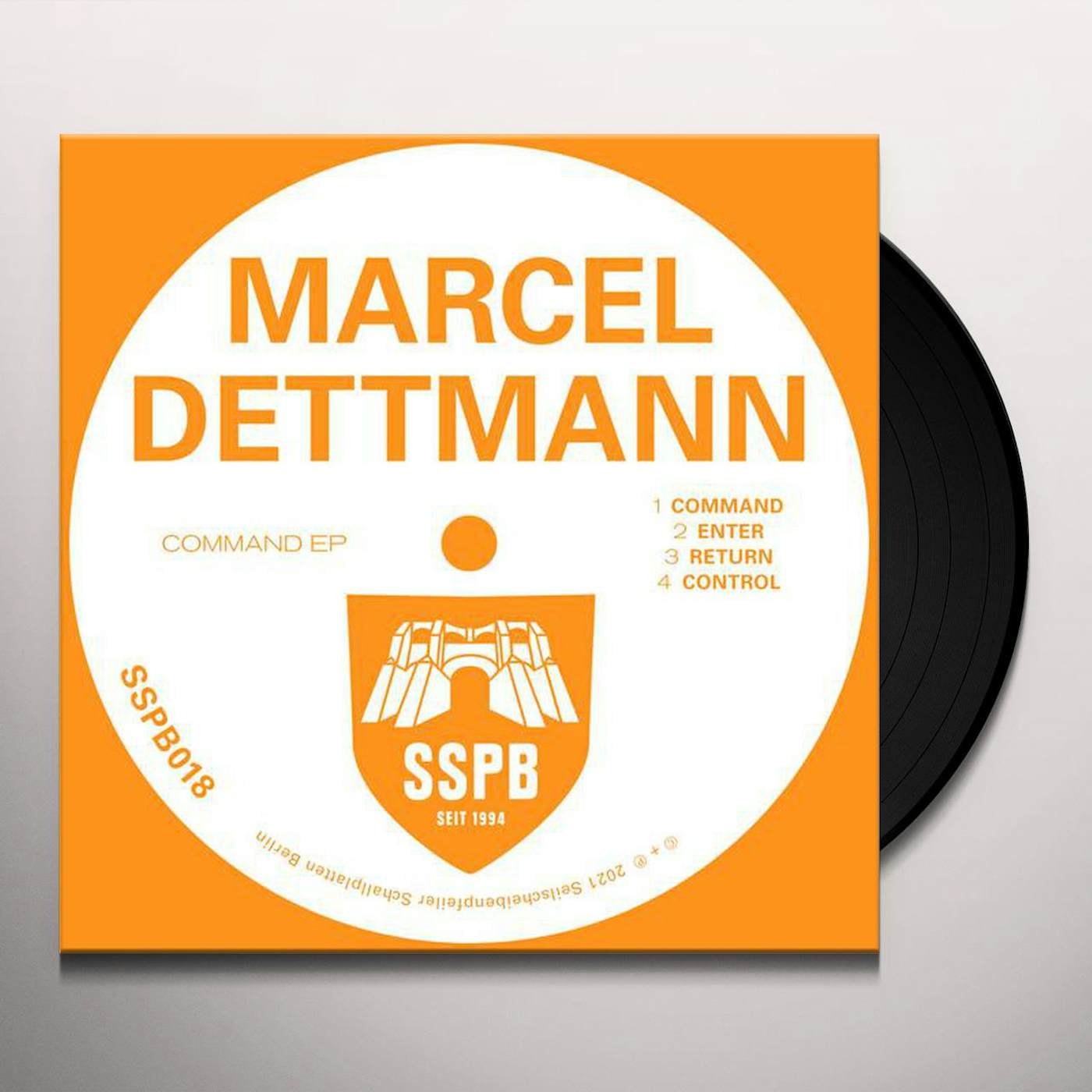 Marcel Dettmann COMMAND Vinyl Record