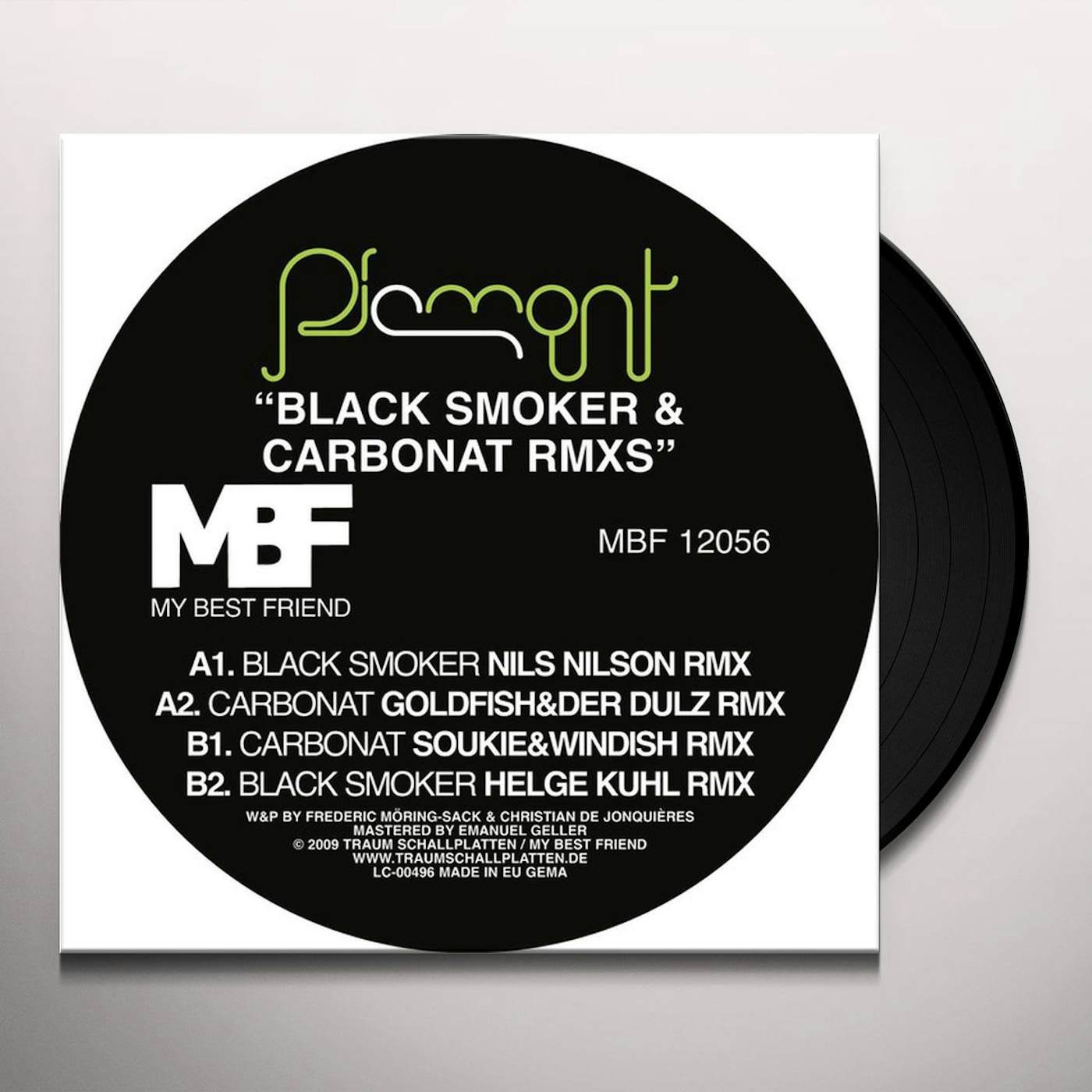 Piemont Black Smoker & Carbonat Rmxs Vinyl Record
