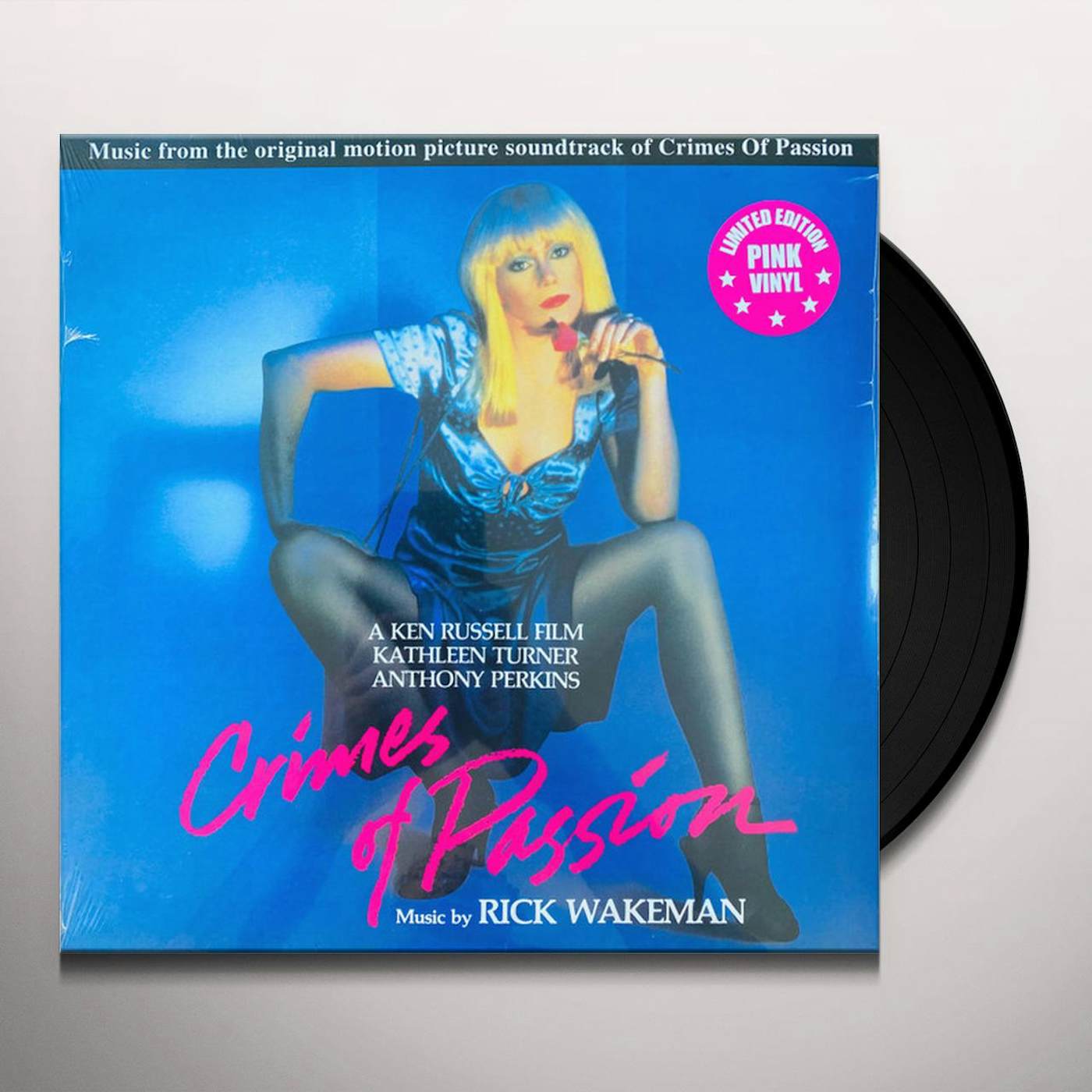 Rick Wakeman CRIMES OF PASSION - Original Soundtrack Vinyl Record