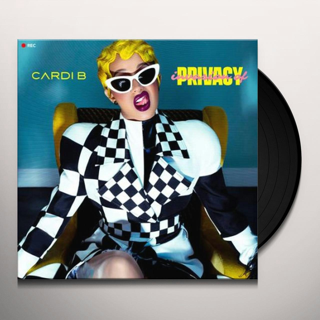 Cardi B INVASION OF PRIVACY Vinyl Record