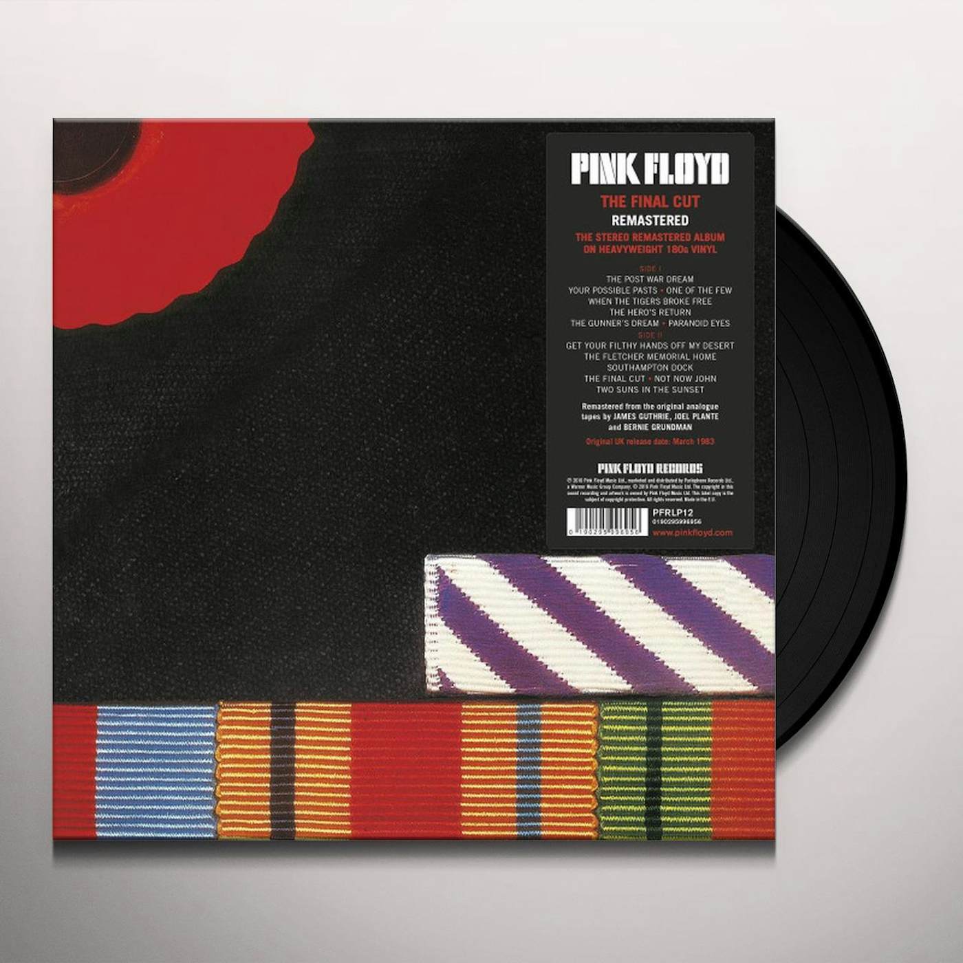 FINAL CUT Vinyl Record - Pink Floyd