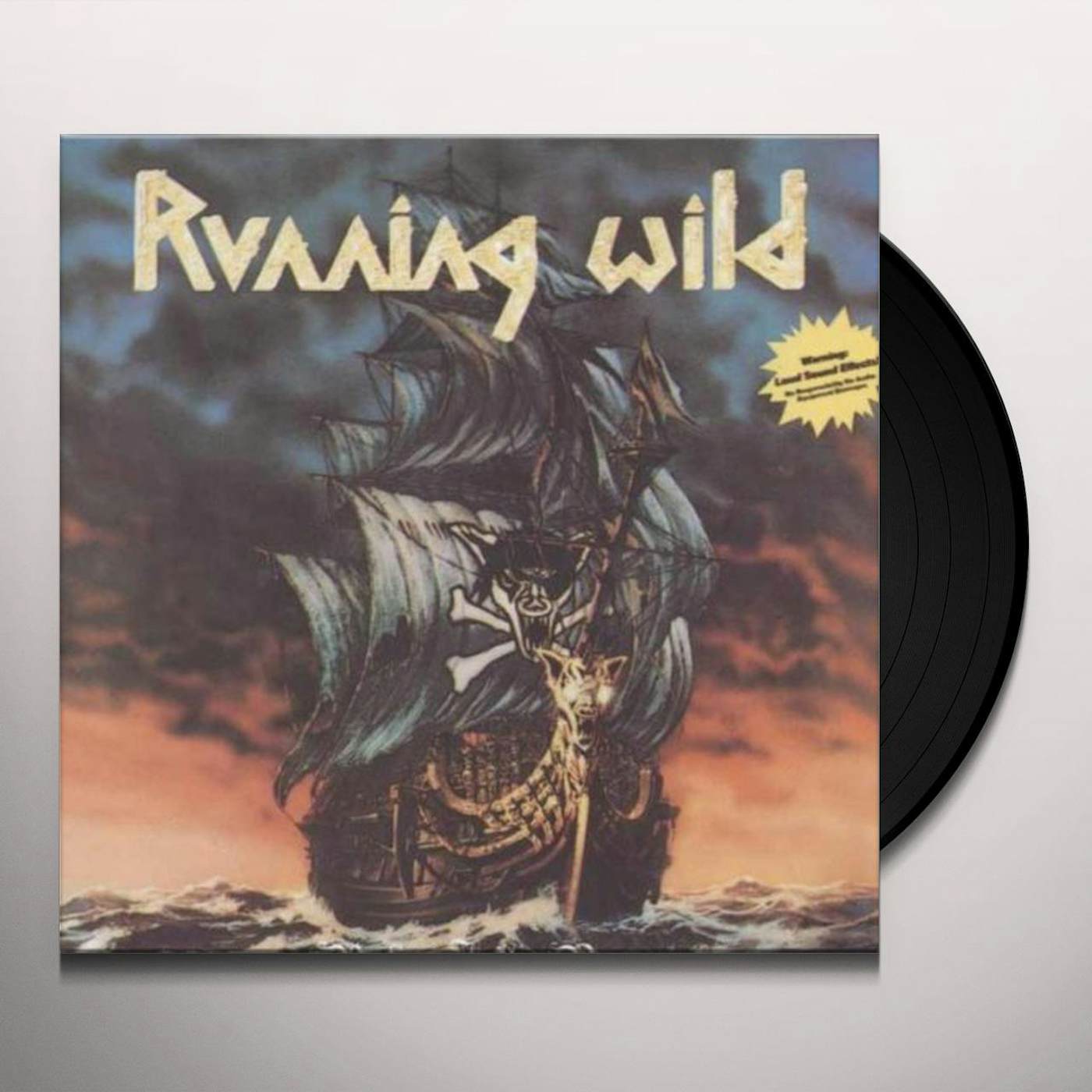 Running Wild Under Jolly Roger Vinyl Record