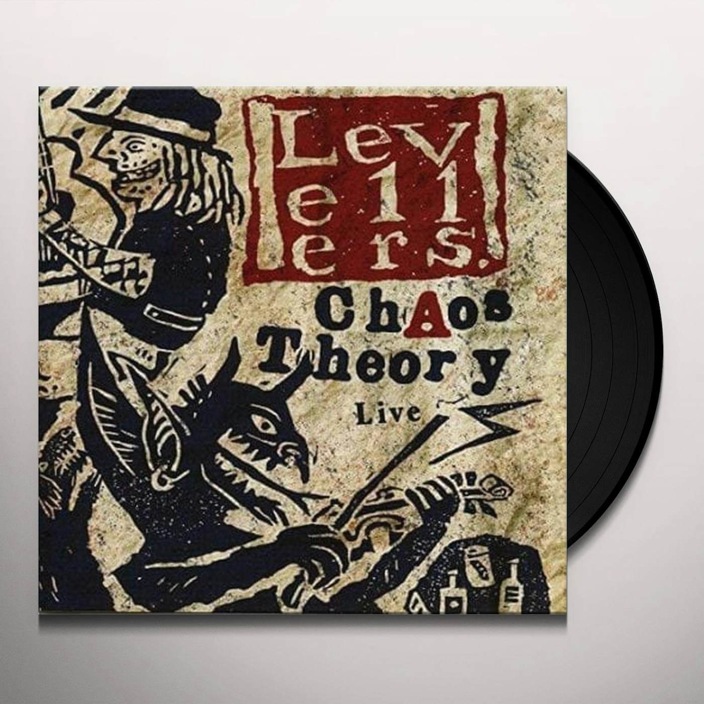 Levellers Chaos Theory Live Vinyl Record