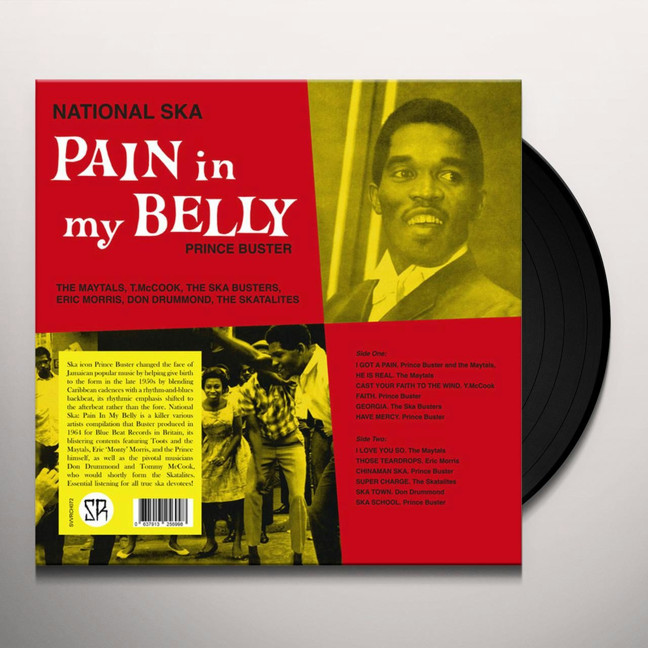 National Ska: Pain In My Belly Vinyl Record - Prince Buster